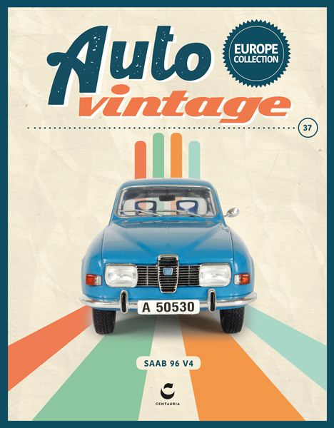 1:24 Centauria - SAAB 96 V4 - 1970 Blue 1:24 Centauria - SAAB 96 V4 - 1970 Blue