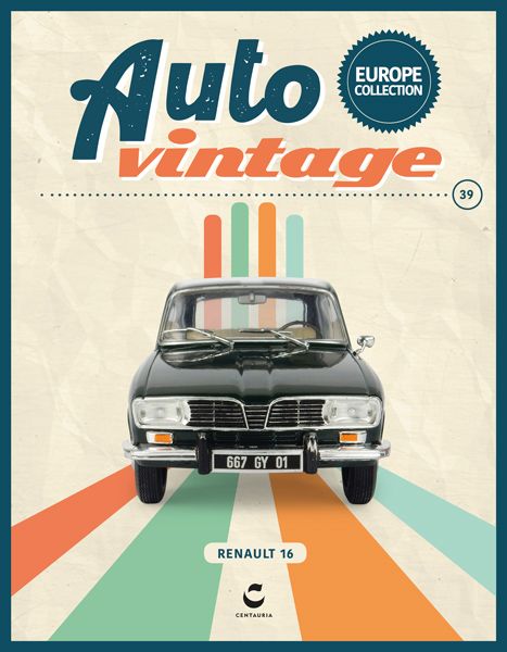 1:24 Centauria - RENAULT 16 - 1966 Green 1:24 Centauria - RENAULT 16 - 1966 Green