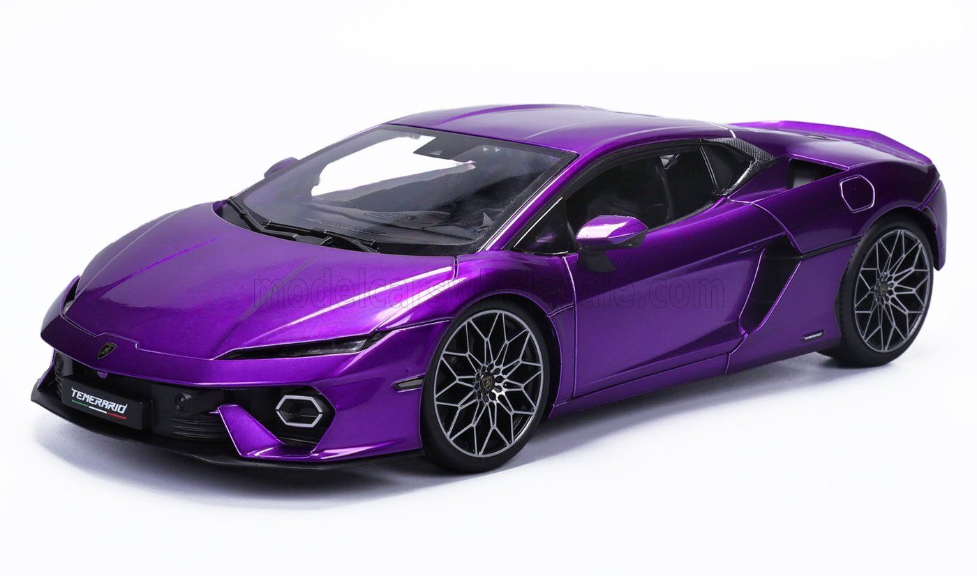 1:18 Bburago - 2024 Lamborghini Tamerario Purple *Carmodel Exclusiv*