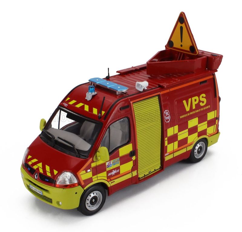 1:43 Hechette - RENAULT - MASTER VAN VPS VEHICULE DE PROTECTION ET DE SECURITE FIRE ENGINE 2003 1:43 Hechette - RENAULT - MASTER VAN VPS VEHICULE DE PROTECTION ET DE SECURITE FIRE ENGINE 2003