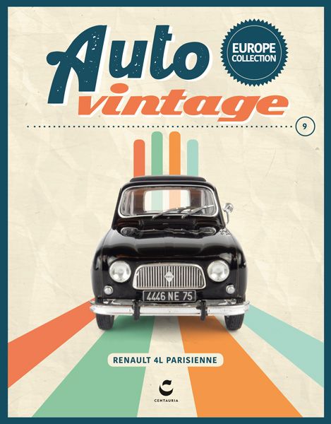 1:24 Centauria - RENAULT 4L PARISIENNE - 1966 Black 1:24 Centauria - RENAULT 4L PARISIENNE - 1966 Black