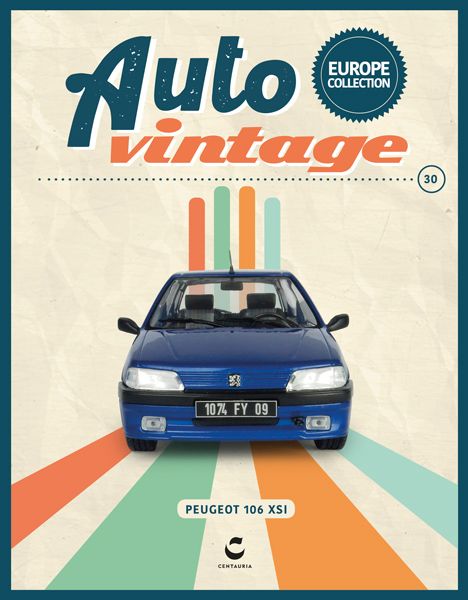 1:24 Centauria - PEUGEOT 106 XSi - 1993 Blue 1:24 Centauria - PEUGEOT 106 XSi - 1993 Blue