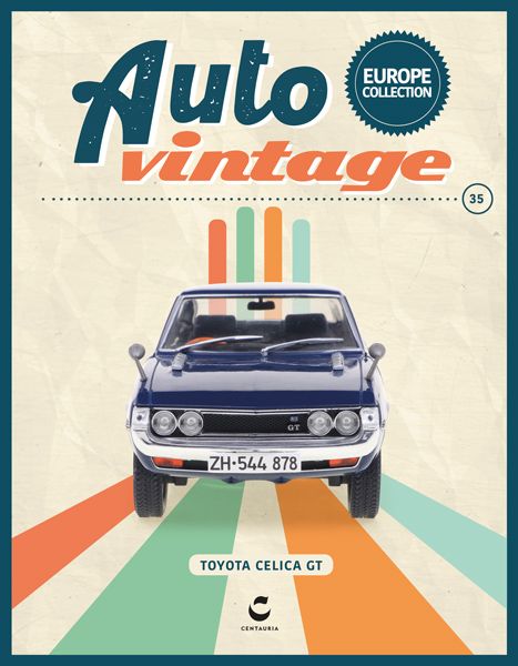 1:24 Centauria - TOYOTA CELICA GT - 1970 Blue 1:24 Centauria - TOYOTA CELICA GT - 1970 Blue