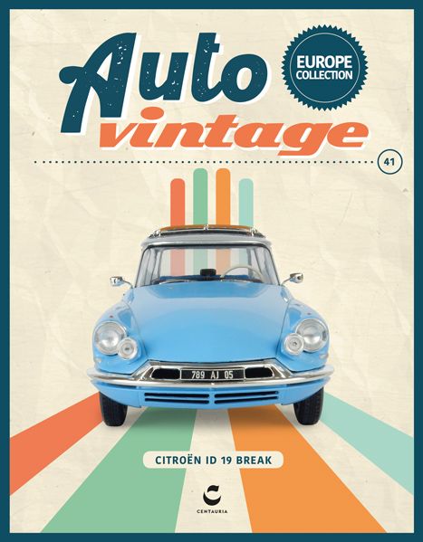 1:24 Centauria - CITROËN ID 19 BREAK - 1959 Blue 1:24 Centauria - CITROËN ID 19 BREAK - 1959 Blue