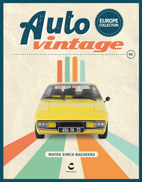 1:24 Centauria - MATRA SIMCA BAGHEERA - 1974 Yellow 1:24 Centauria - MATRA SIMCA BAGHEERA - 1974 Yellow