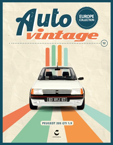 1:24 Centauria - PEUGEOT 205GTI 1.9 - 1985 1:24 Centauria - PEUGEOT 205GTI 1.9 - 1985