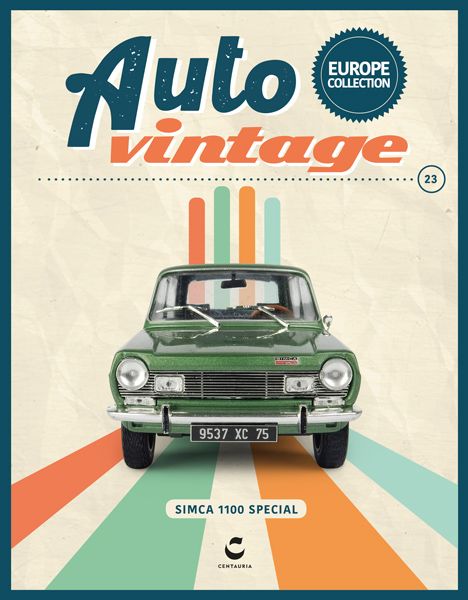 1:24 Centauria - SIMCA 1100 SPECIAL- 1970 Green 1:24 Centauria - SIMCA 1100 SPECIAL- 1970 Green
