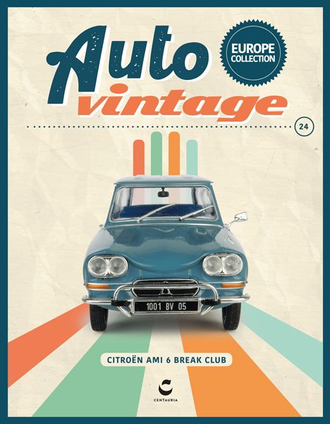 1:24 Centauria - CITROËN AMI 6 BREAK CLUB - 1968 Blue 1:24 Centauria - CITROËN AMI 6 BREAK CLUB - 1968 Blue