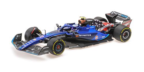 1:18 Minichamps - WILLIAMS RACING FW45 – LOGAN SARGEANT – AUSTIN GP 2023