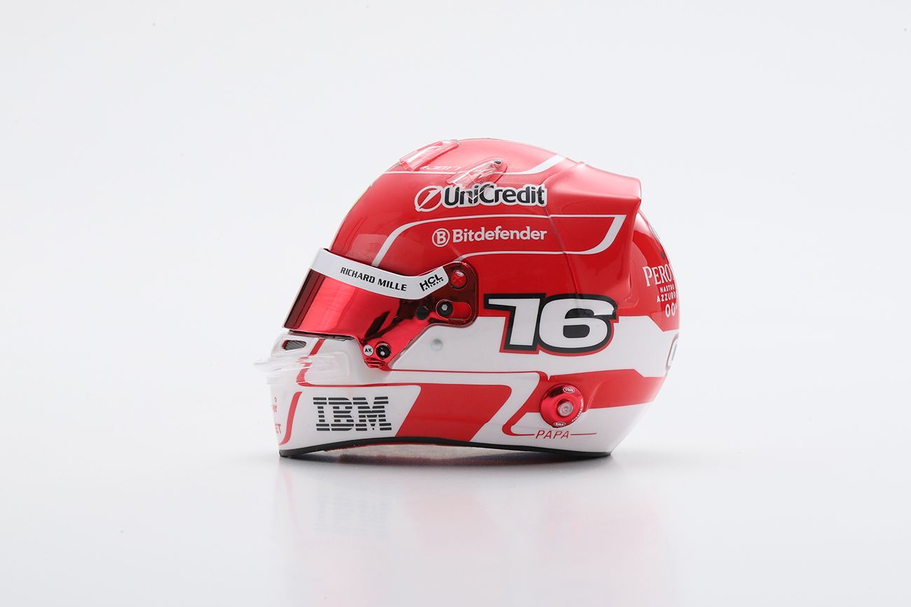 1:5 Looksmart Helmets - Charles Leclerc – Scuderia Ferrari HP 2025 Season