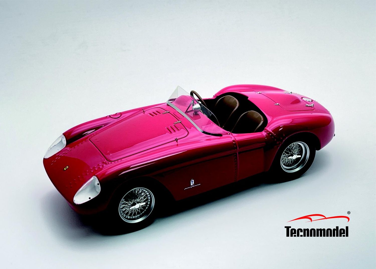 1:18 Tecnomodel - Ferrari 500 Mondial press Rosso 1956