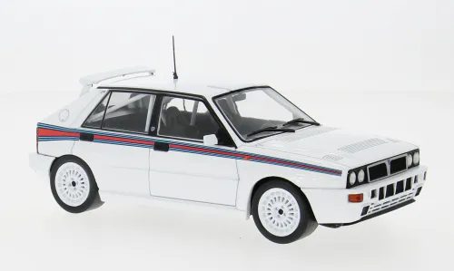 1:24 Whitebox - 1989 Lancia Delta Integrale 16V weiss , Dekor