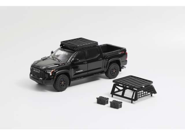 1:64 Tiny Toys - Toyota Tundra with accessories, black 1:64 Tiny Toys - Toyota Tundra with accessories, black