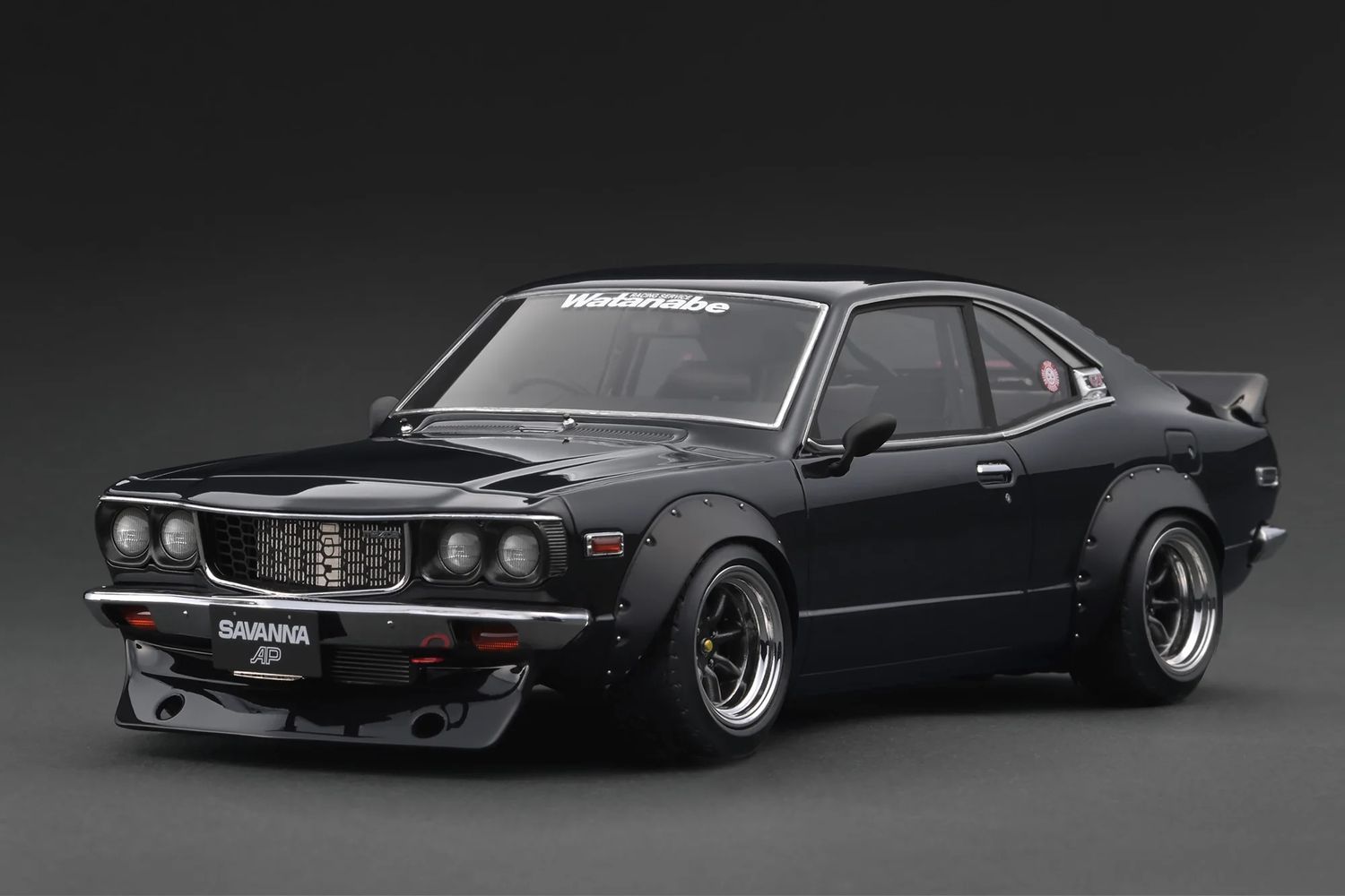 1:18 Ignition - Mazda Savanna (S124A), Semi Works black