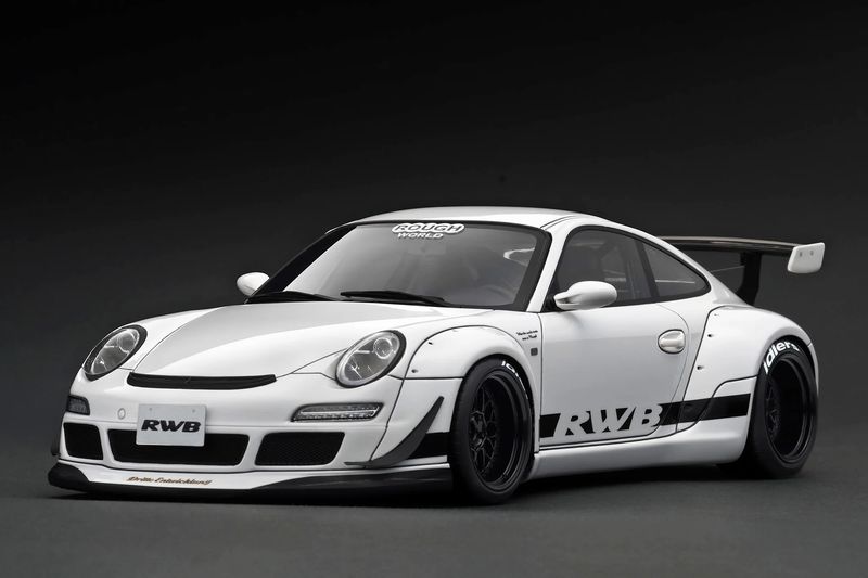 1:18 Ignition - Porsche RWB 997 GT3, white 1:18 Ignition - Porsche RWB 997 GT3, white