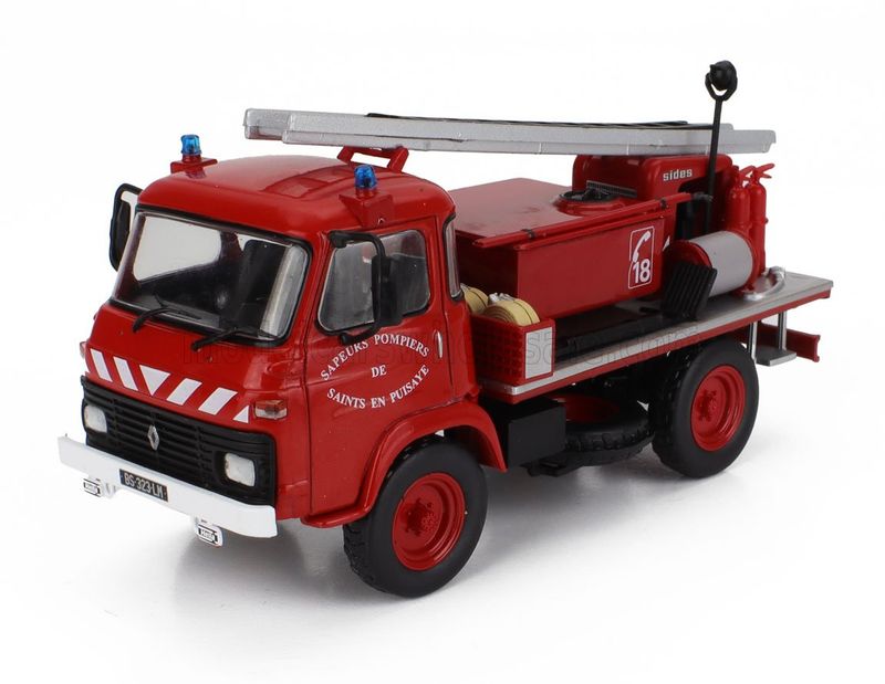 1:43 Hechette - SAVIEM - TP3 TRUCK FIRE ENGINE SAINTS EN PUISAYE 1972 1:43 Hechette - SAVIEM - TP3 TRUCK FIRE ENGINE SAINTS EN PUISAYE 1972
