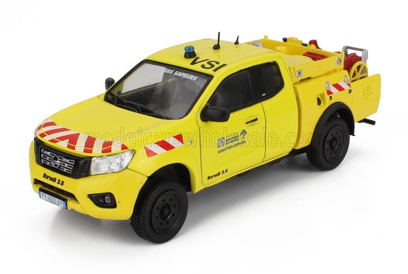 1:43 Hechette - NISSAN - BAROUD 3.5L PICK-UP VPF FIRE ENGINE FORESTIER BOUCHES DU RHONE 2015 1:43 Hechette - NISSAN - BAROUD 3.5L PICK-UP VPF FIRE ENGINE FORESTIER BOUCHES DU RHONE 2015
