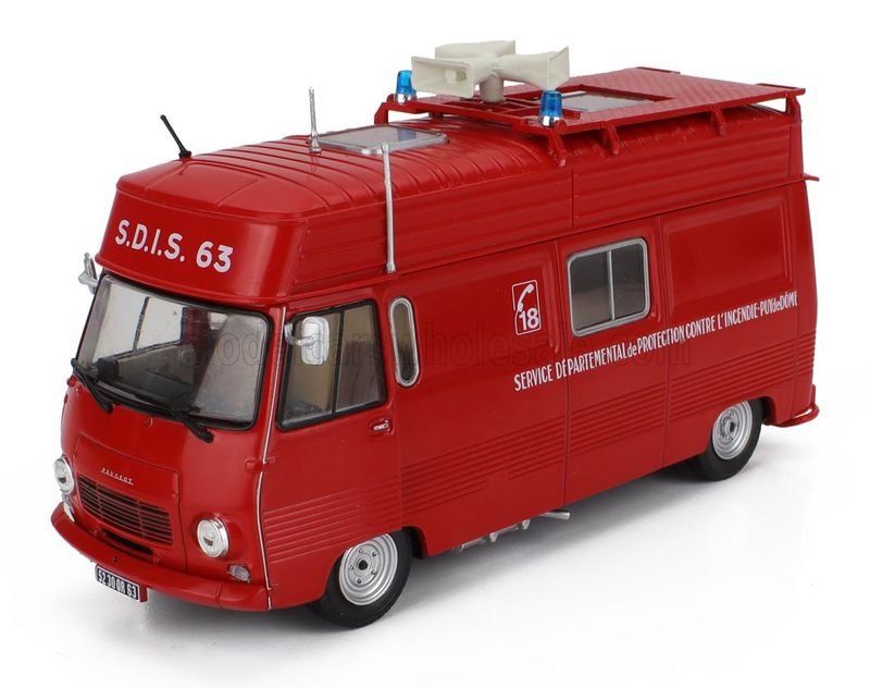 1:43 Hechette - PEUGEOT - J7 VAN FIRE ENGINE SERVICE DEPARTEMENTAL DE PROTECTION CONTRE L'INCENDIE PUY DE DOME 1969 1:43 Hechette - PEUGEOT - J7 VAN FIRE ENGINE SERVICE DEPARTEMENTAL DE PROTECTION CONTRE L'INCENDIE PUY DE DOME 1969