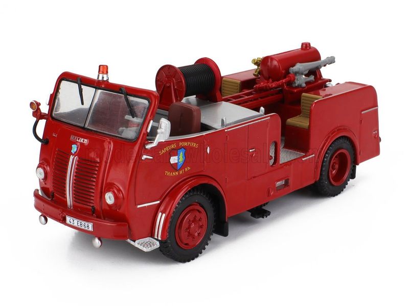 1:43 Hechette - BERLIET - GLA PS TRUCK TANKER FIRE ENGINE THANN HT RH. 1950 1:43 Hechette - BERLIET - GLA PS TRUCK TANKER FIRE ENGINE THANN HT RH. 1950