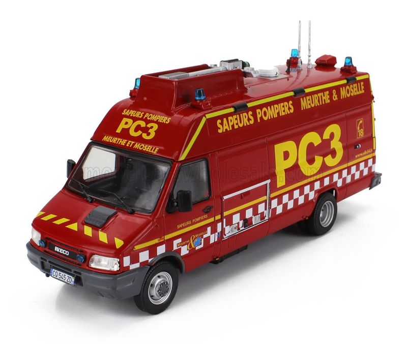 1:43 Hechette - IVECO FIAT - DAILY VAN FIRE ENFINE PC3 MEURTHE & MOSELLE 2009 1:43 Hechette - IVECO FIAT - DAILY VAN FIRE ENFINE PC3 MEURTHE & MOSELLE 2009