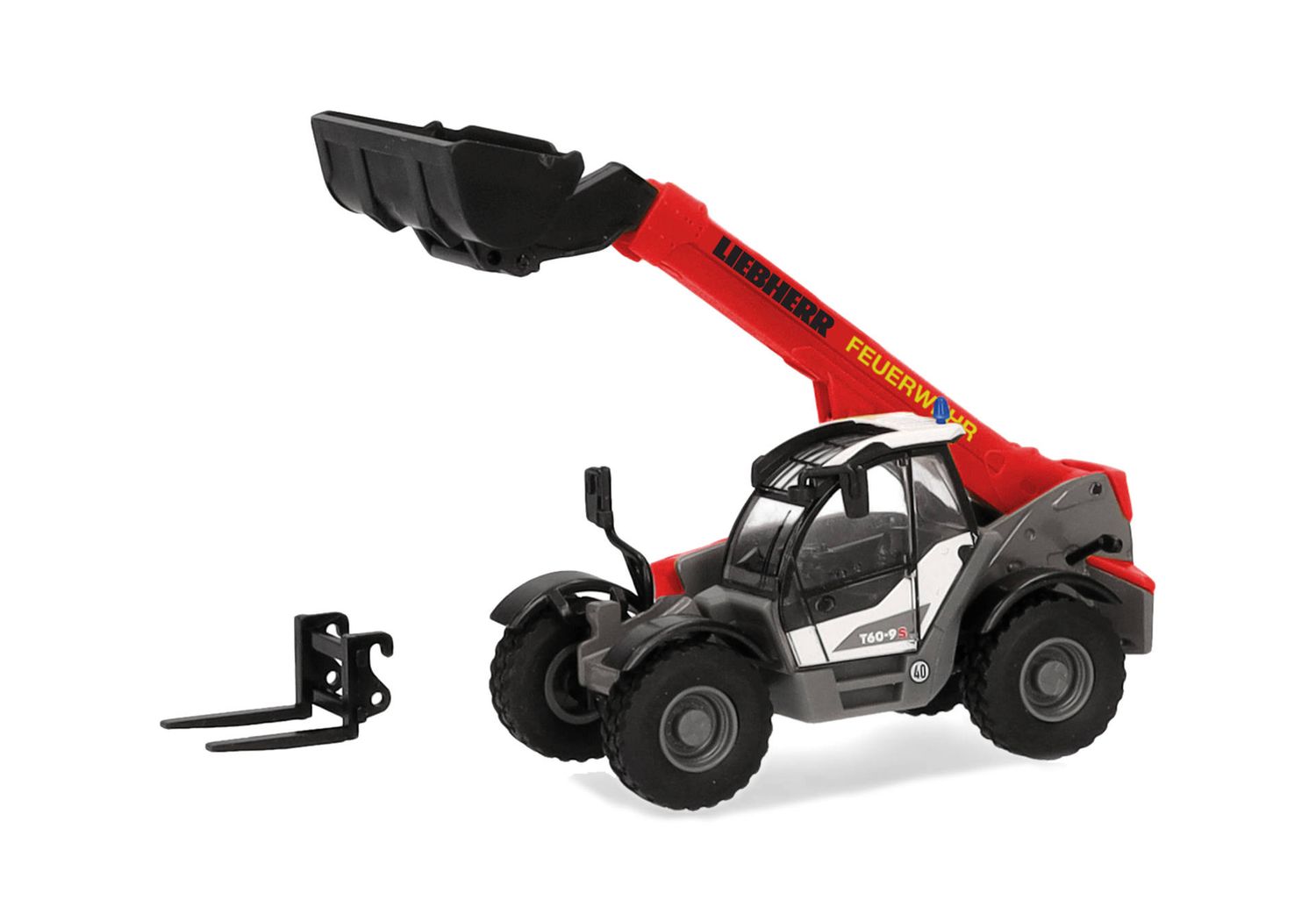 1:87 Herpa - Liebherr Teleskoplader T60-9S "Feuerwehr"