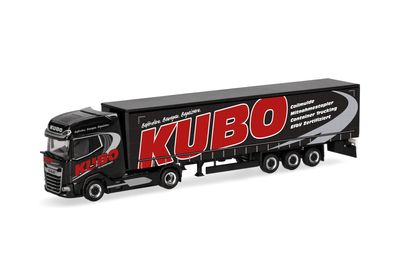 1:87 Herpa - DAF XG+ Gardinenplanen-Sattelzug 1:87 Herpa - DAF XG+ Gardinenplanen-Sattelzug "KUBO