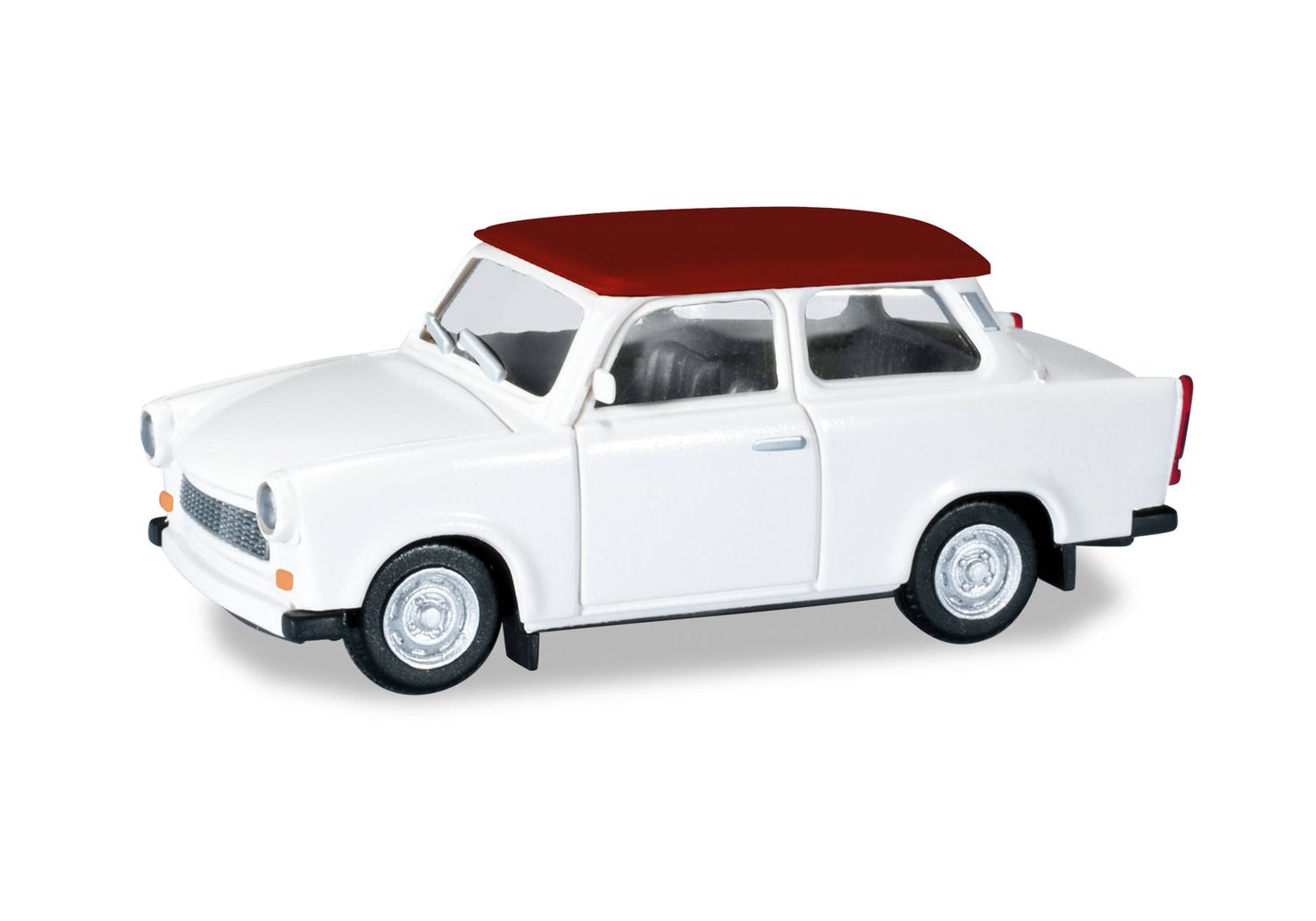 1:87 Herpa - Trabant 601 Limousine, weiß/rot