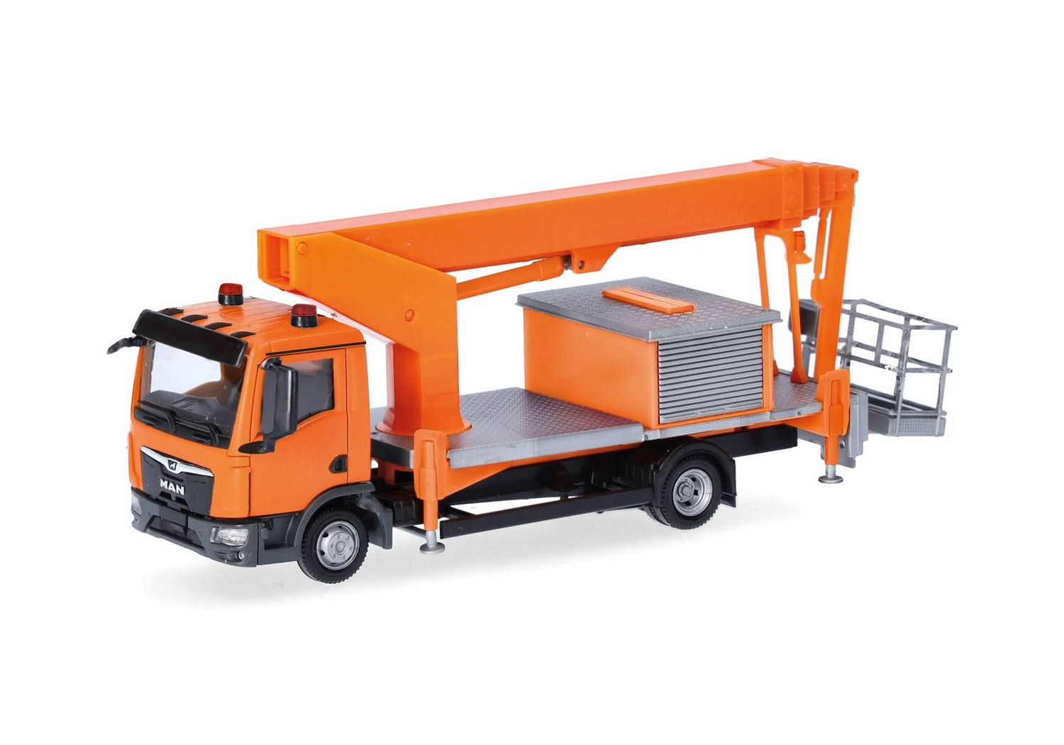 1:87 Herpa - MAN TGL CC Ruthmann Steiger TK310, kommunalorange