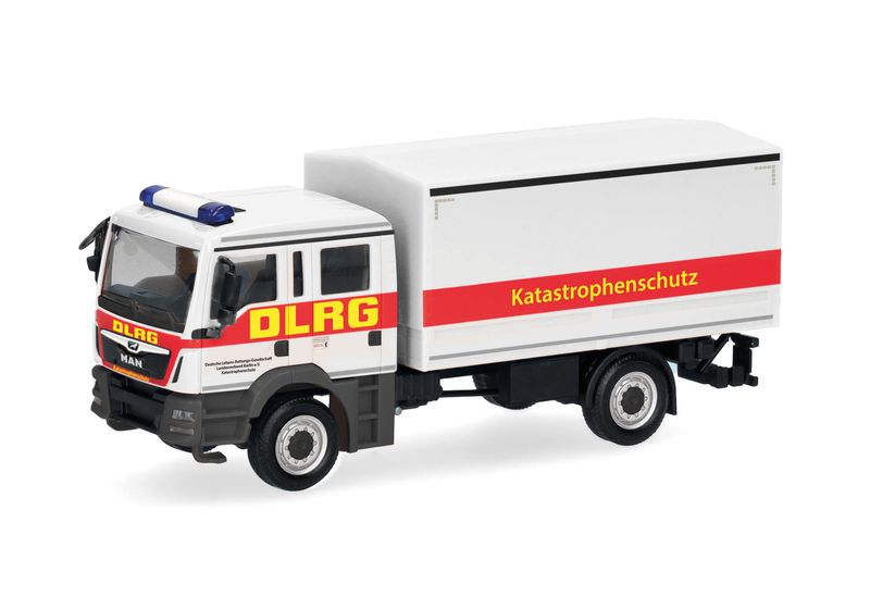 1:87 Herpa - MAN TGM MzKW (Mehrzweckkraftwagen) 1:87 Herpa - MAN TGM MzKW (Mehrzweckkraftwagen) "DLRG/Katastrophenschutz"