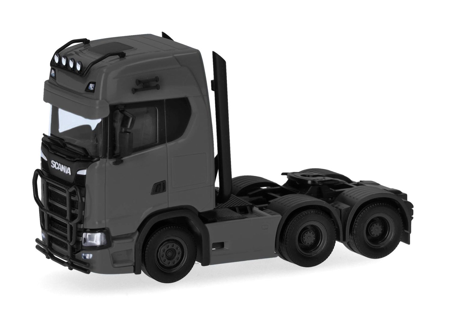1:87 Herpa - Scania CS 20 HD Zugmaschine 3achs (6x4), grau