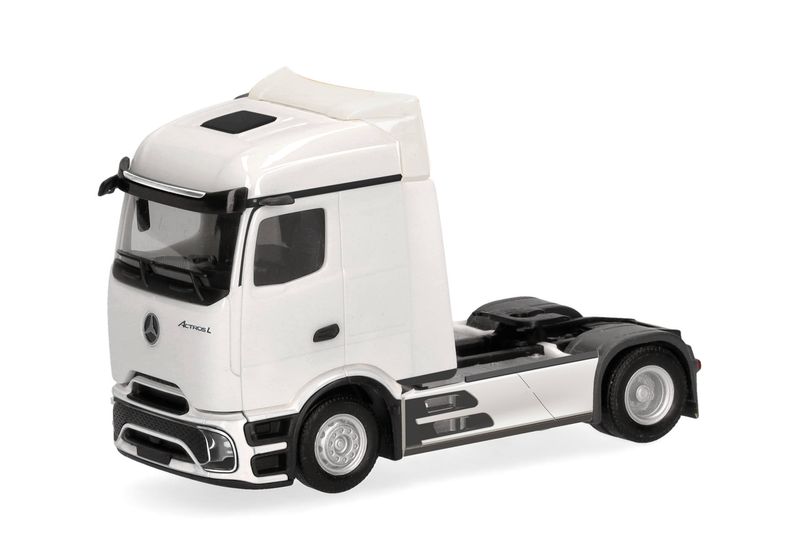 1:87 Herpa - Mercedes-Benz Actros Procabin Streamspace Zugmaschine 2achs, weiß 1:87 Herpa - Mercedes-Benz Actros Procabin Streamspace Zugmaschine 2achs, weiß