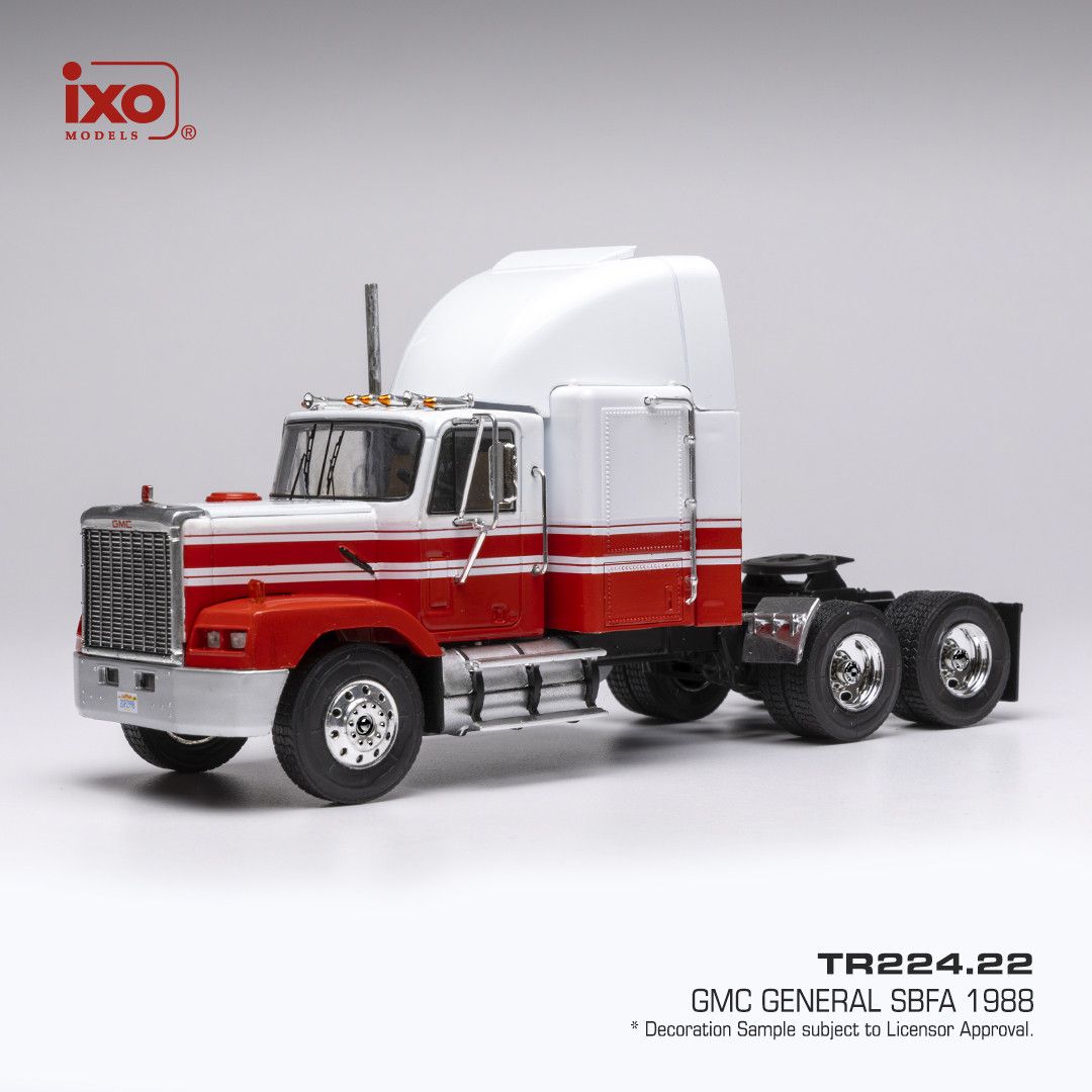 1:43 Ixo - GMC General, rot/weiss, 1980