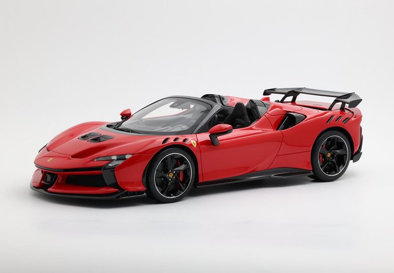 1:12 BBR - Ferrari SF90XX Stradale spider Rosso corsa - Carbon 1:12 BBR - Ferrari SF90XX Stradale spider Rosso corsa - Carbon