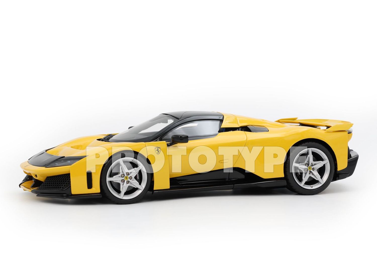 1:18 BBR - Ferrari F80 Giallo Modena - silver wheels