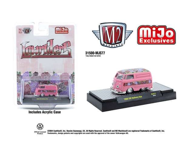 1:64 M2 Machines - 1960 Volkswagen Delivery Short Van *Lowriders*