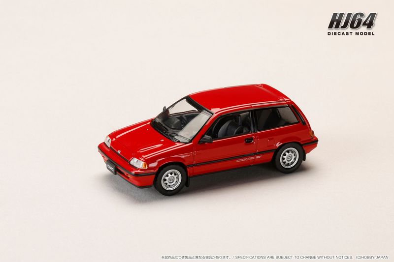 1:64 Hobby Japan - Honda Civic (AT) Late Version, red 1:64 Hobby Japan - Honda Civic (AT) Late Version, red