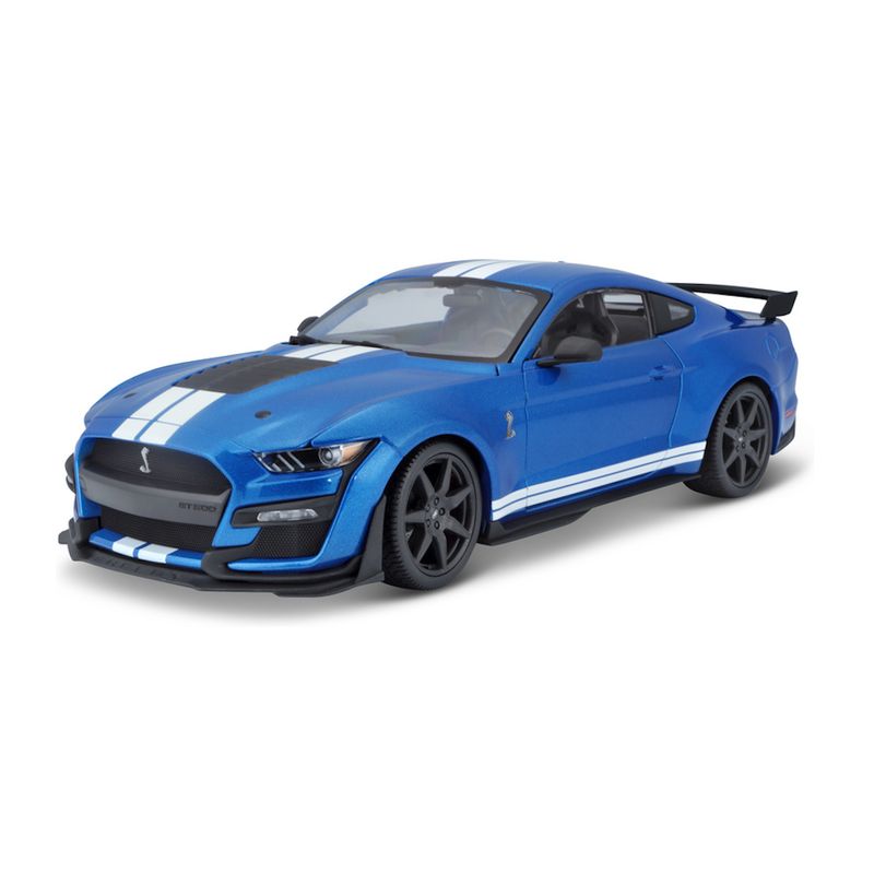 1:18 Maisto - 2020 Ford Mustang Shelby GT500 Blue *Reproduktion* 1:18 Maisto - 2020 Ford Mustang Shelby GT500 Blue *Reproduktion*