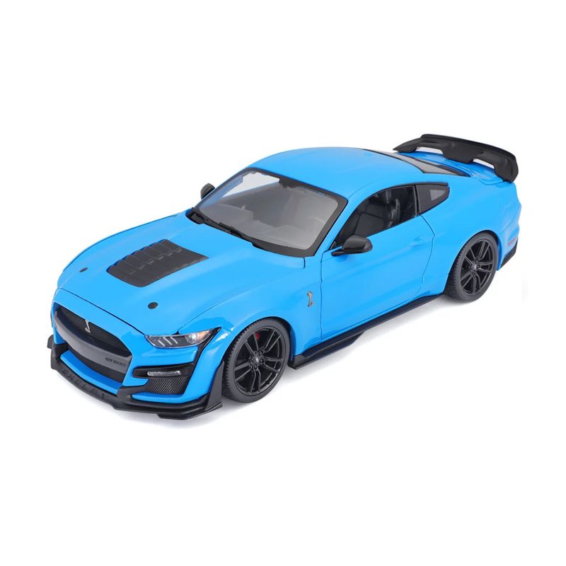 1:18 Maisto - 2020 Ford Mustang Shelby GT500 Light Blue *Reproduktion* 1:18 Maisto - 2020 Ford Mustang Shelby GT500 Light Blue *Reproduktion*
