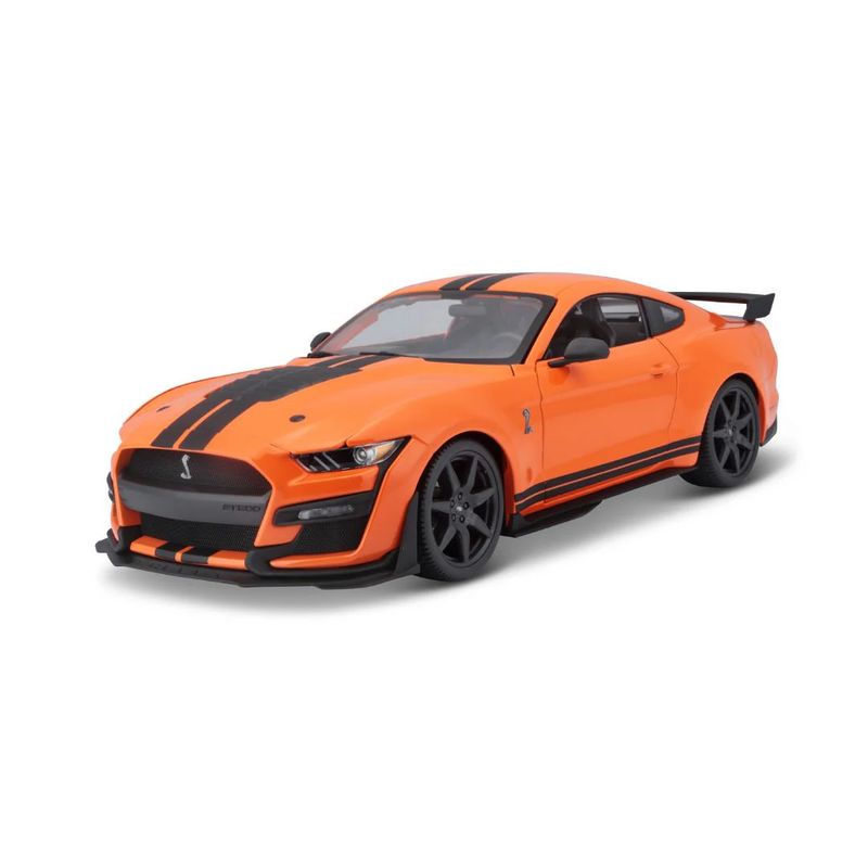 1:18 Maisto - 2020 Ford Mustang Shelby GT500 Orange *Reproduktion* 1:18 Maisto - 2020 Ford Mustang Shelby GT500 Orange *Reproduktion*