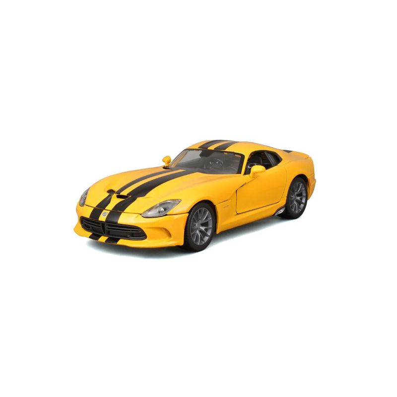 1:18 Maisto - 2013 Dodge Viper GTS SRT Yellow Black *Reproduktion* 1:18 Maisto - 2013 Dodge Viper GTS SRT Yellow Black *Reproduktion*