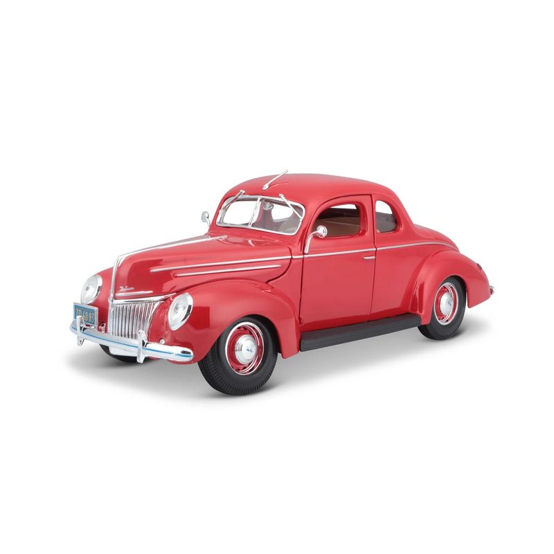 1:18 Maisto - 1939 Ford Deluxe 2-Door Red *Reproduktion* 1:18 Maisto - 1939 Ford Deluxe 2-Door Red *Reproduktion*