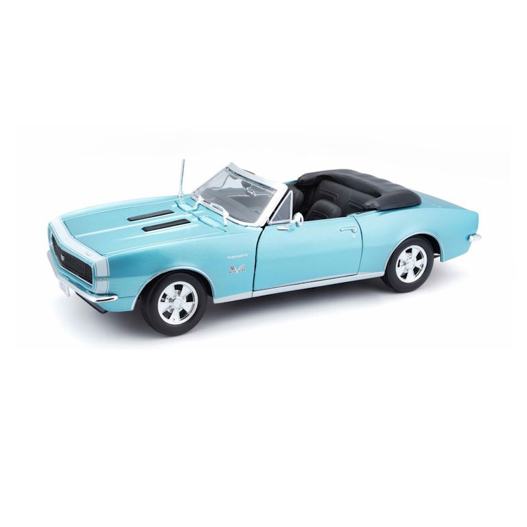 1:18 Maisto - 1968 Chevrolet Camaro SS 396 Convertible Light Blue *Reproduktion* 1:18 Maisto - 1968 Chevrolet Camaro SS 396 Convertible Light Blue *Reproduktion*