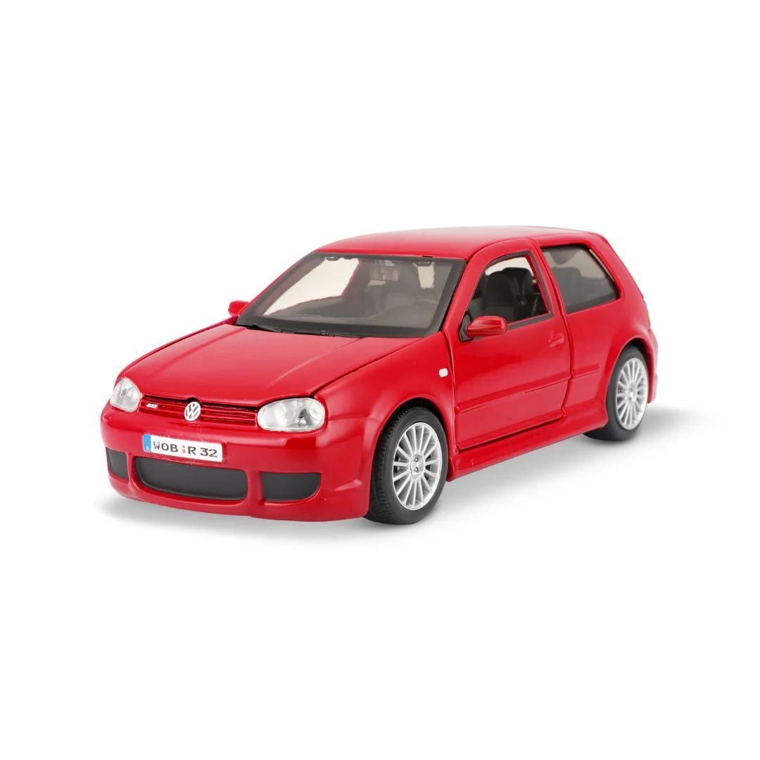 1:24 Maisto - 2002 Volkswagen Golf IV R32 Red *Reproduktion*