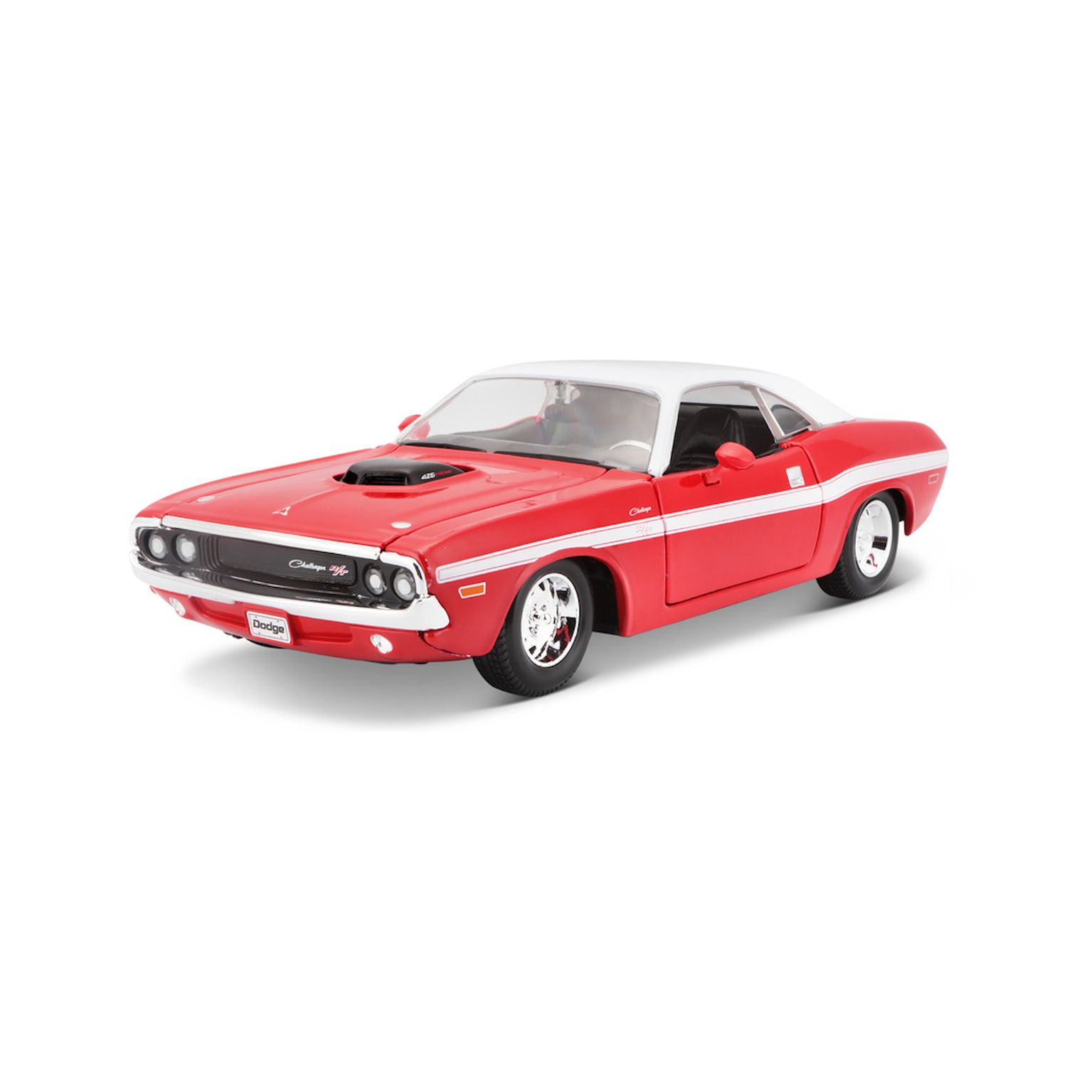 1:24 Maisto - 1970 Dodge Challenger R/T Red *Reproduktion*