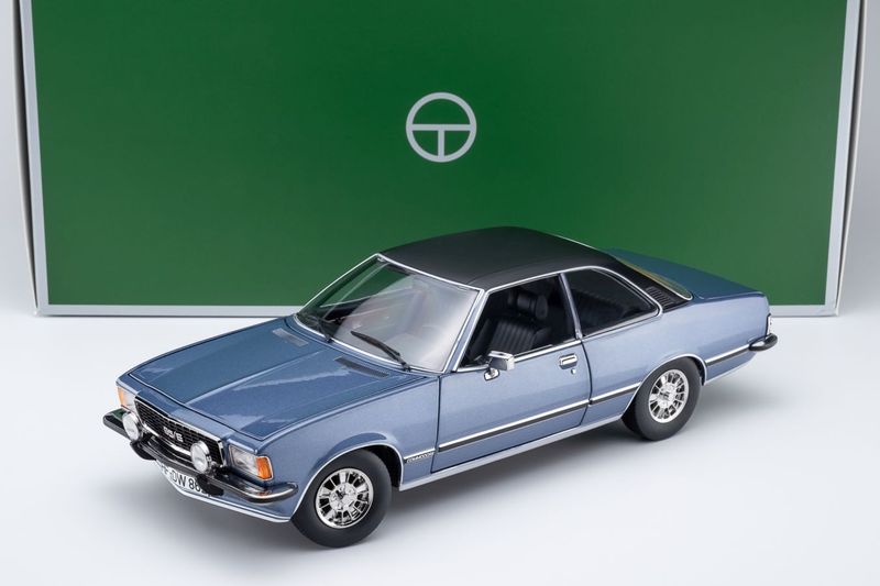 1:18 Touring Model Cars - Opel Commodore B GS/E Coupé 1975 - sapphire blue met. 1:18 Touring Model Cars - Opel Commodore B GS/E Coupé 1975 - sapphire blue met.