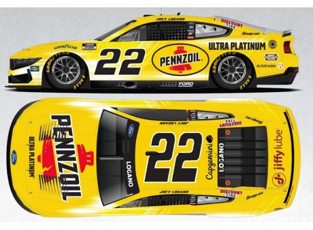 1:64 Action Racing Collectibles - 2025 Ford Mustang #22 Joey Logano *Pennzoil* 1:64 Action Racing Collectibles - 2025 Ford Mustang #22 Joey Logano *Pennzoil*