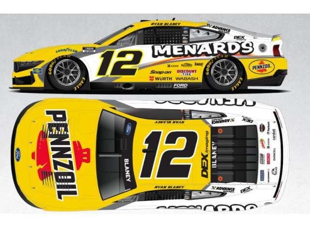 1:64 Action Racing Collectibles - 2025 Ford Mustang #12 Ryan Blaney *Pennzoil* 1:64 Action Racing Collectibles - 2025 Ford Mustang #12 Ryan Blaney *Pennzoil*