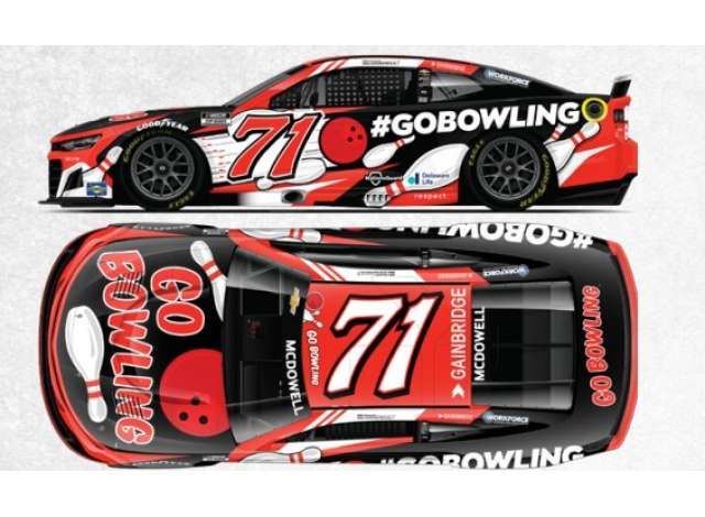 1:64 Action Racing Collectibles - 2025 Chevrolet #71 Michael McDowell *Go Bowling* 1:64 Action Racing Collectibles - 2025 Chevrolet #71 Michael McDowell *Go Bowling*