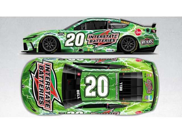 1:64 Action Racing Collectibles - 2025 Toyota Camry XSE #20 Christopher Bell *Interstate Batteries* 1:64 Action Racing Collectibles - 2025 Toyota Camry XSE #20 Christopher Bell *Interstate Batteries*