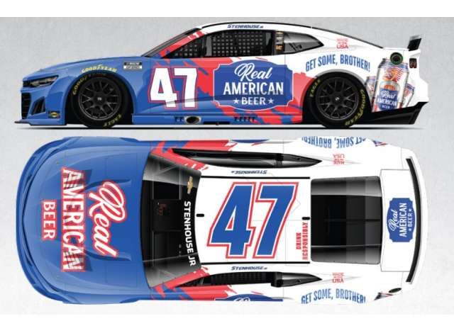1:64 Action Racing Collectibles - 2025 Chevrolet #47 Ricky Stenhouse Jr. *Real American Beer* 1:64 Action Racing Collectibles - 2025 Chevrolet #47 Ricky Stenhouse Jr. *Real American Beer*
